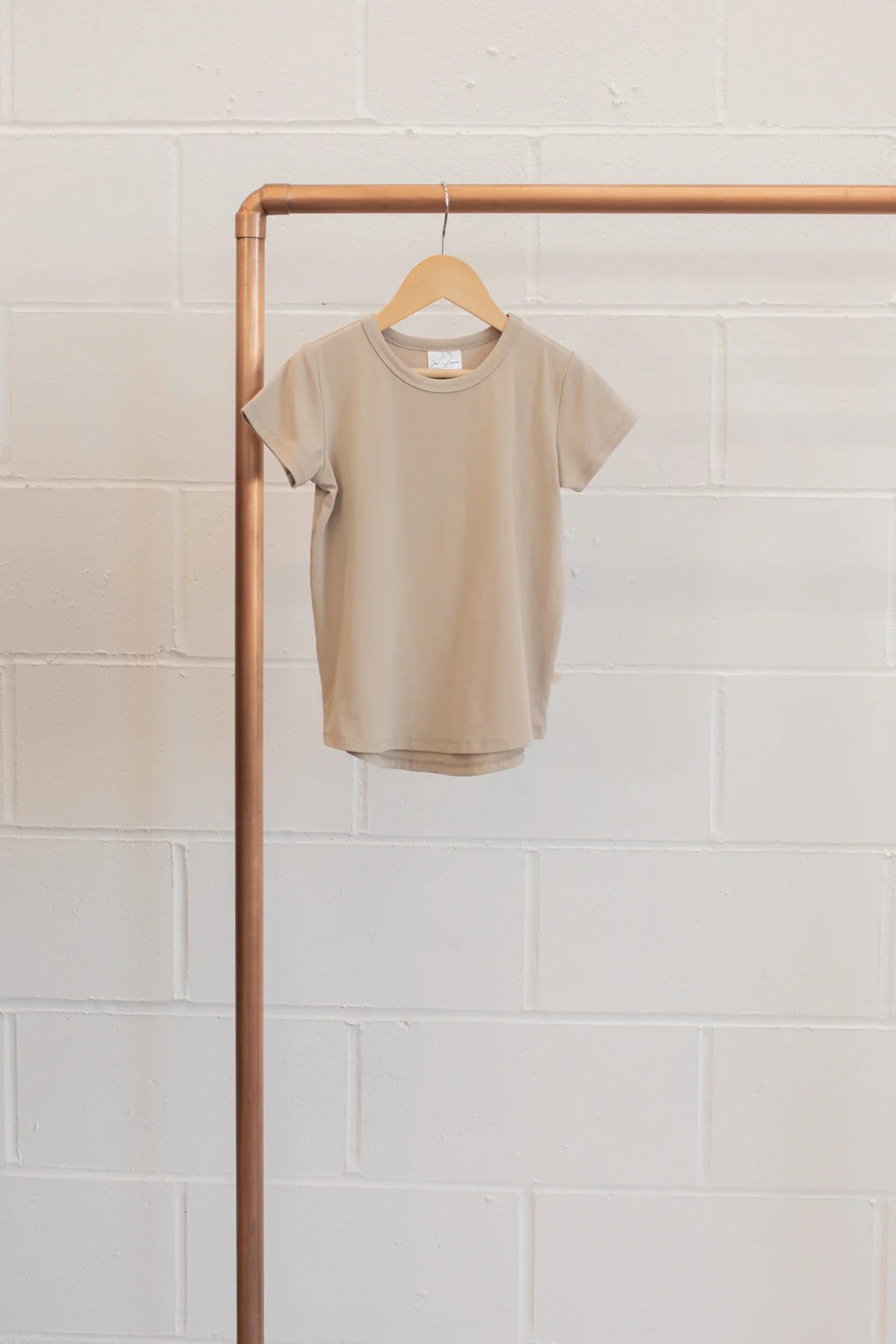 Jax and Lennon Basic Tee || Dune