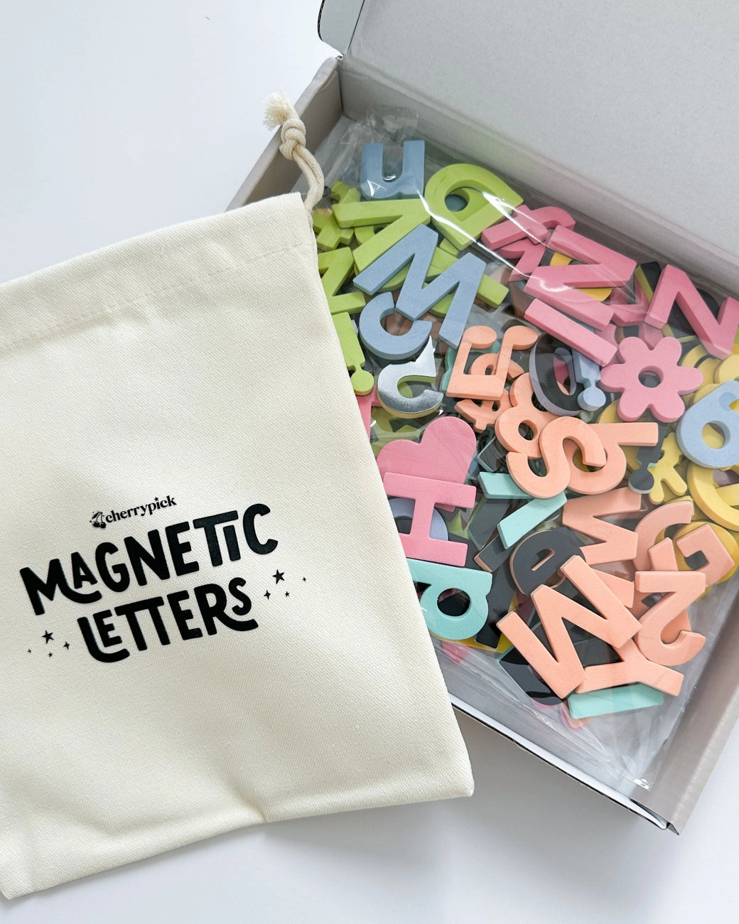 Cherry Pick Soft Foam Magnetic Letters + Symbols 150 pc set