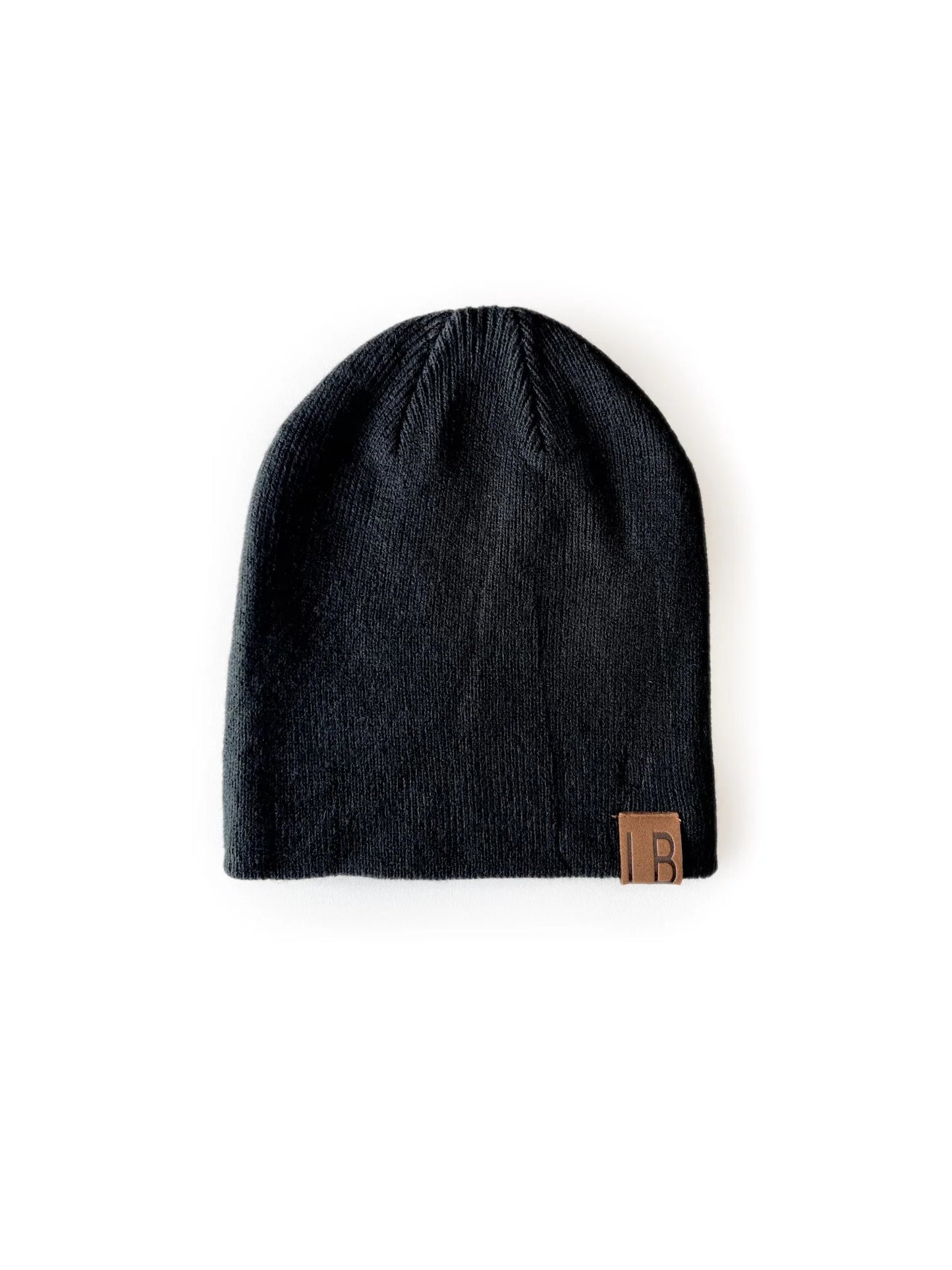 Little Bipsy Knit Beanie || Black