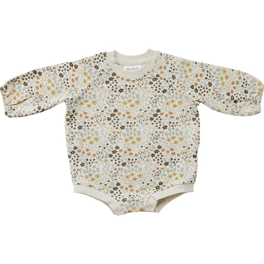 Mebie Baby Bloom French Terry Bodysuit