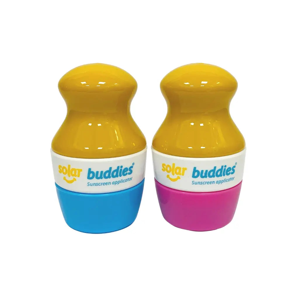 Solar Buddies Sunscreen Applicator || Duo - Blue and Pink