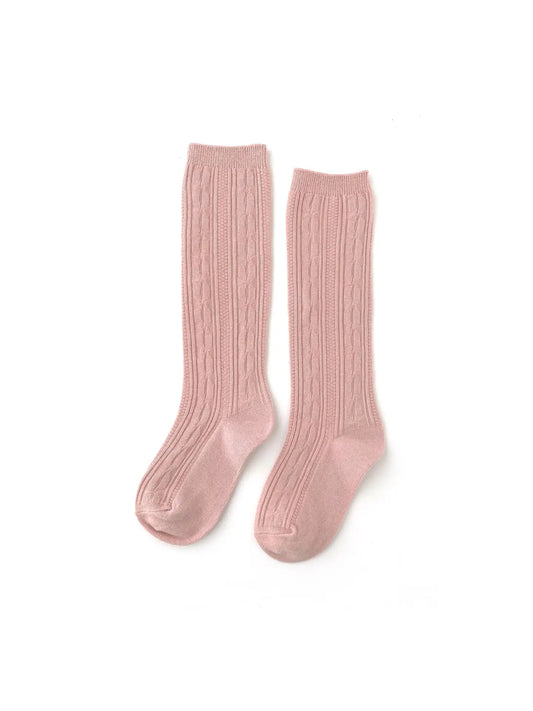 Little Stocking Co. Knee High Socks || Blush