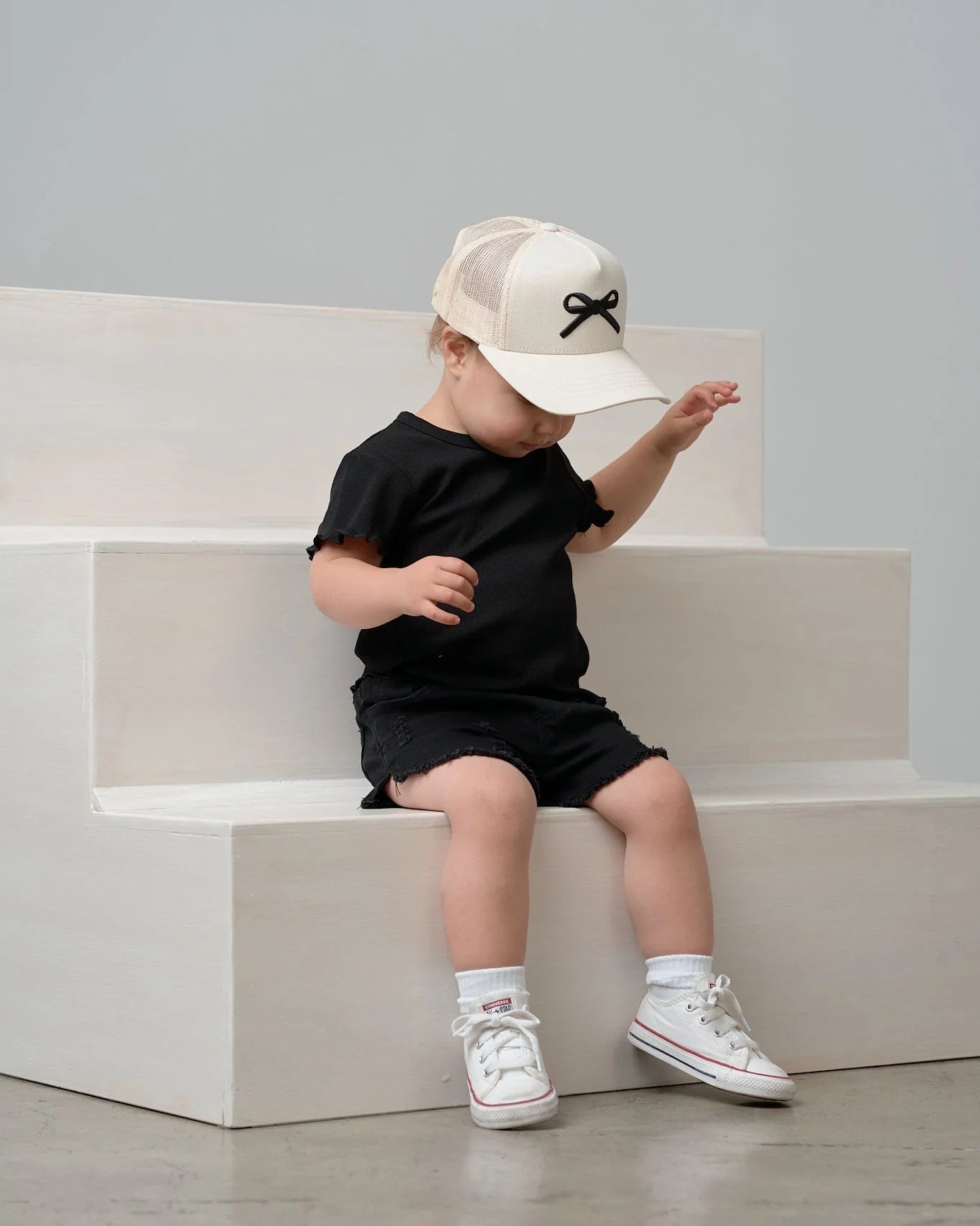 Little Bipsy Bow Baseball Hat