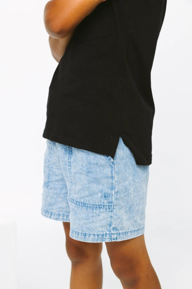 Little Bipsy Boy's Chambray Short