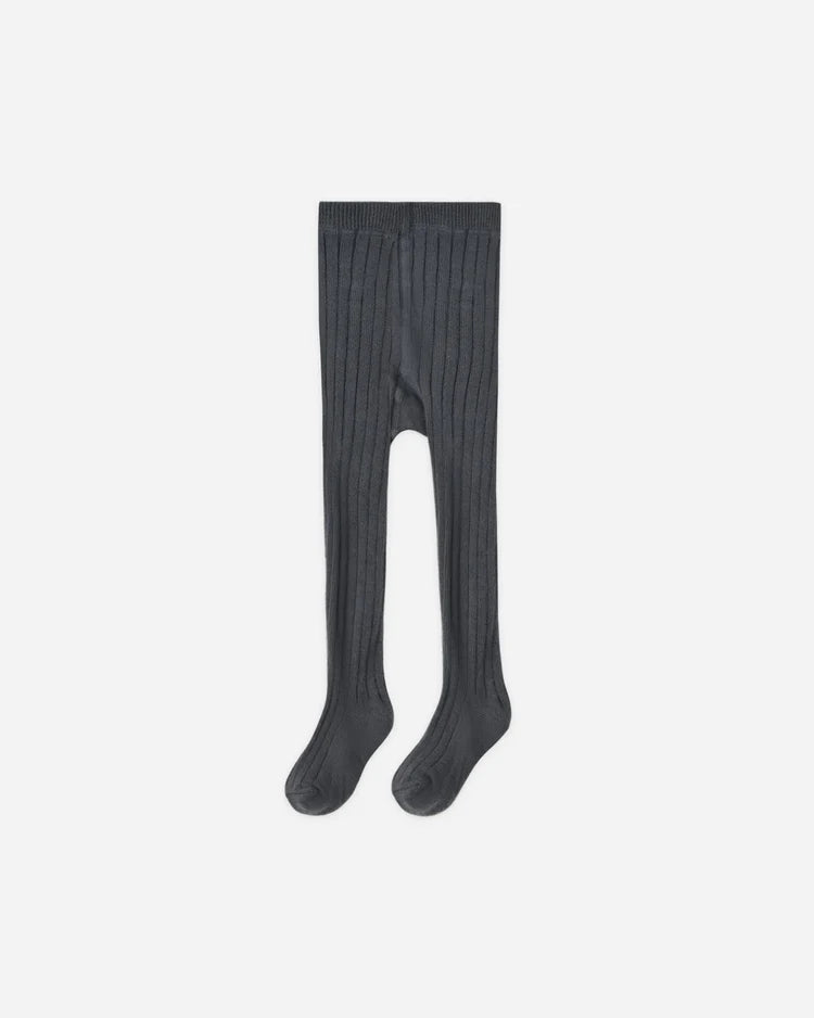 Rylee + Cru Ribbed Tights || Midnight