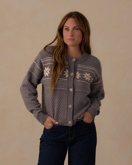 Rylee + Cru Women's Juniper Cardigan || Slate