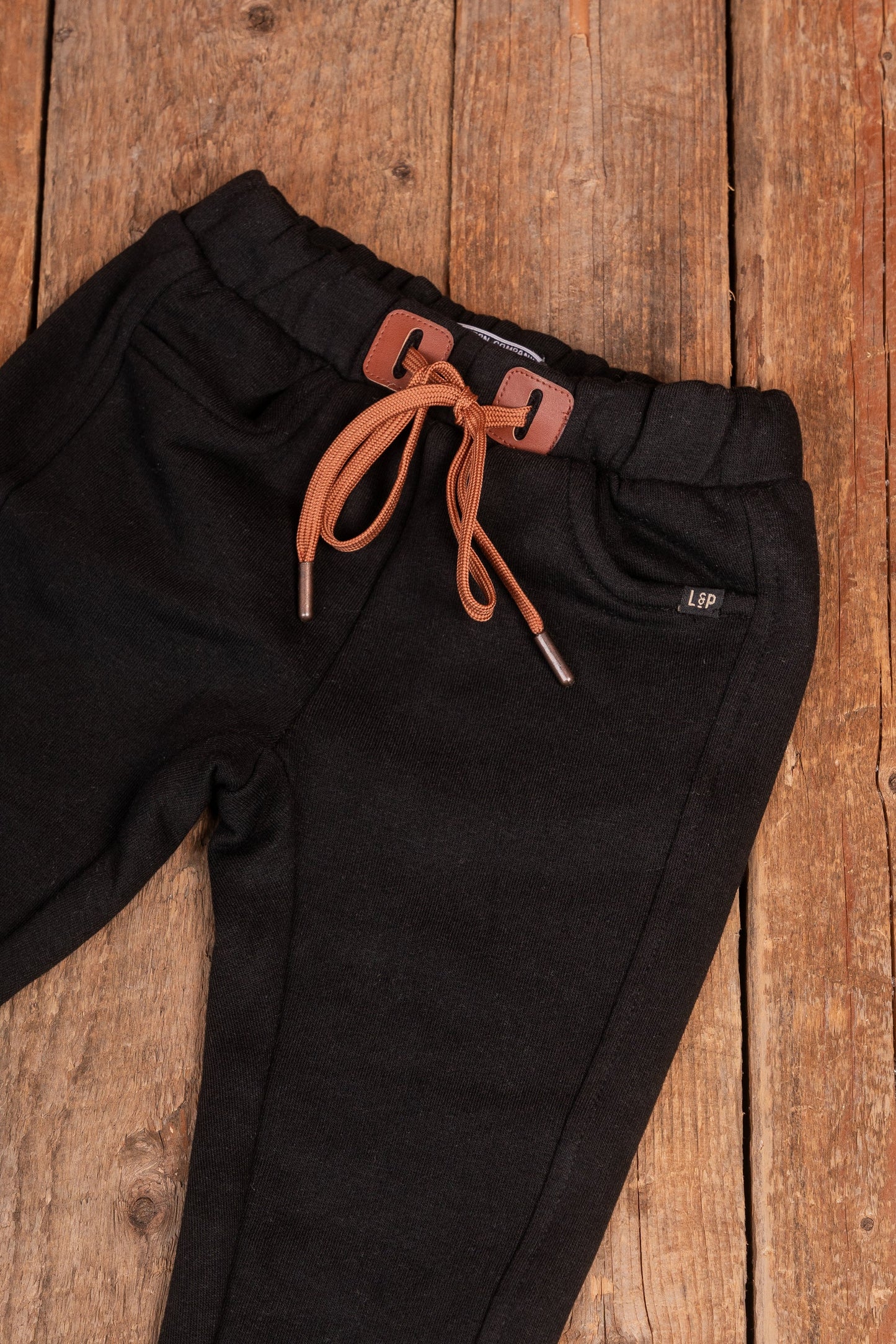 L&P Cotton Joggers || Black