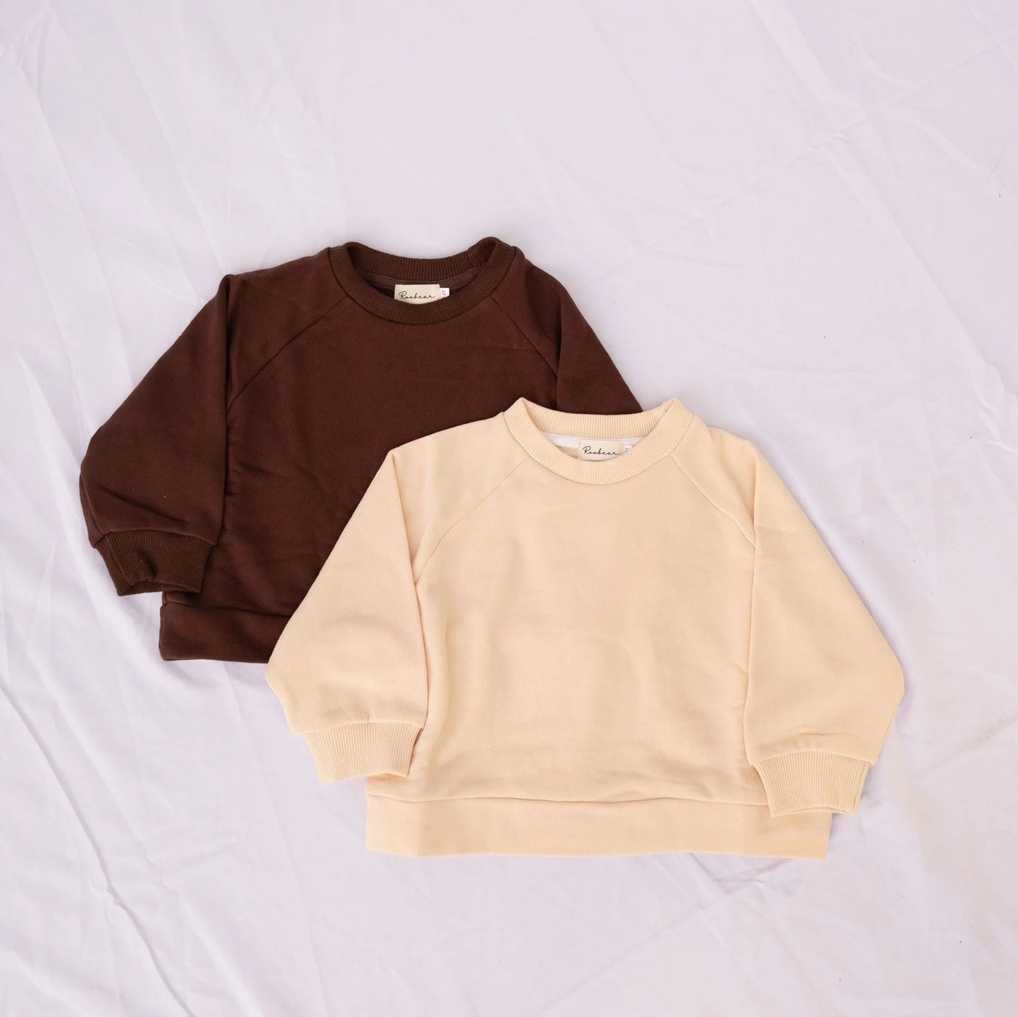 Roobear Crewneck || Coffee Brown