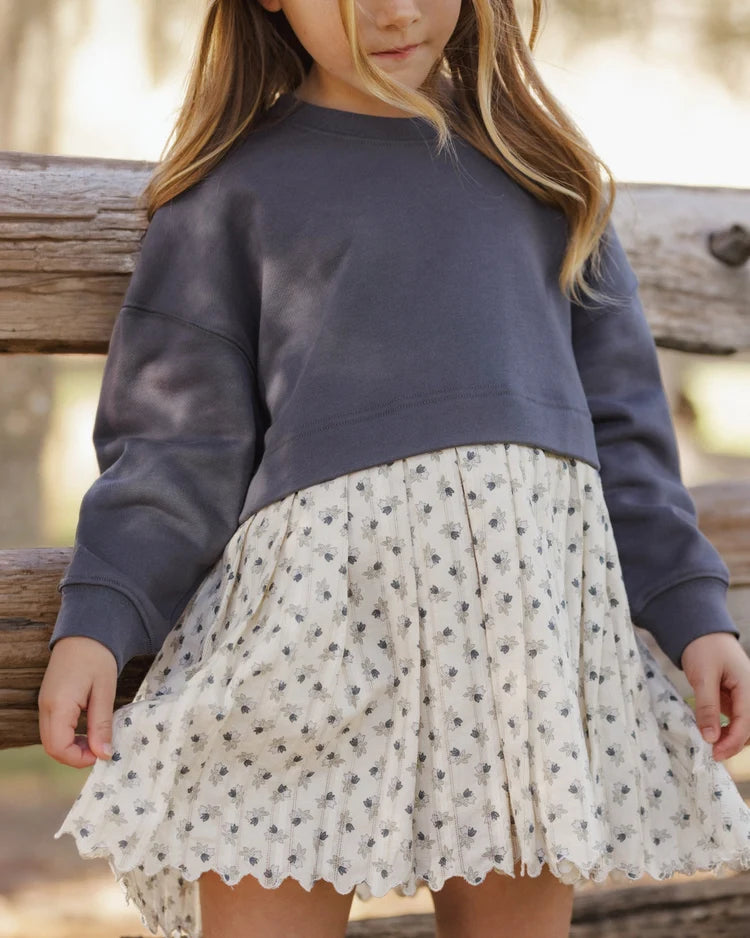 Rylee + Cru Sweatshirt Dress || Vintage Fleur