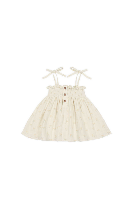 Jamie Kay Organic Cotton Muslin Ellie Top || Pauline Chamomile