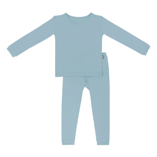 Kyte Baby Toddler Pajama Set || Dusty Blue