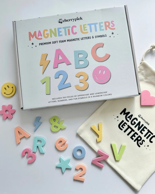 Cherry Pick Soft Foam Magnetic Letters + Symbols 150 pc set