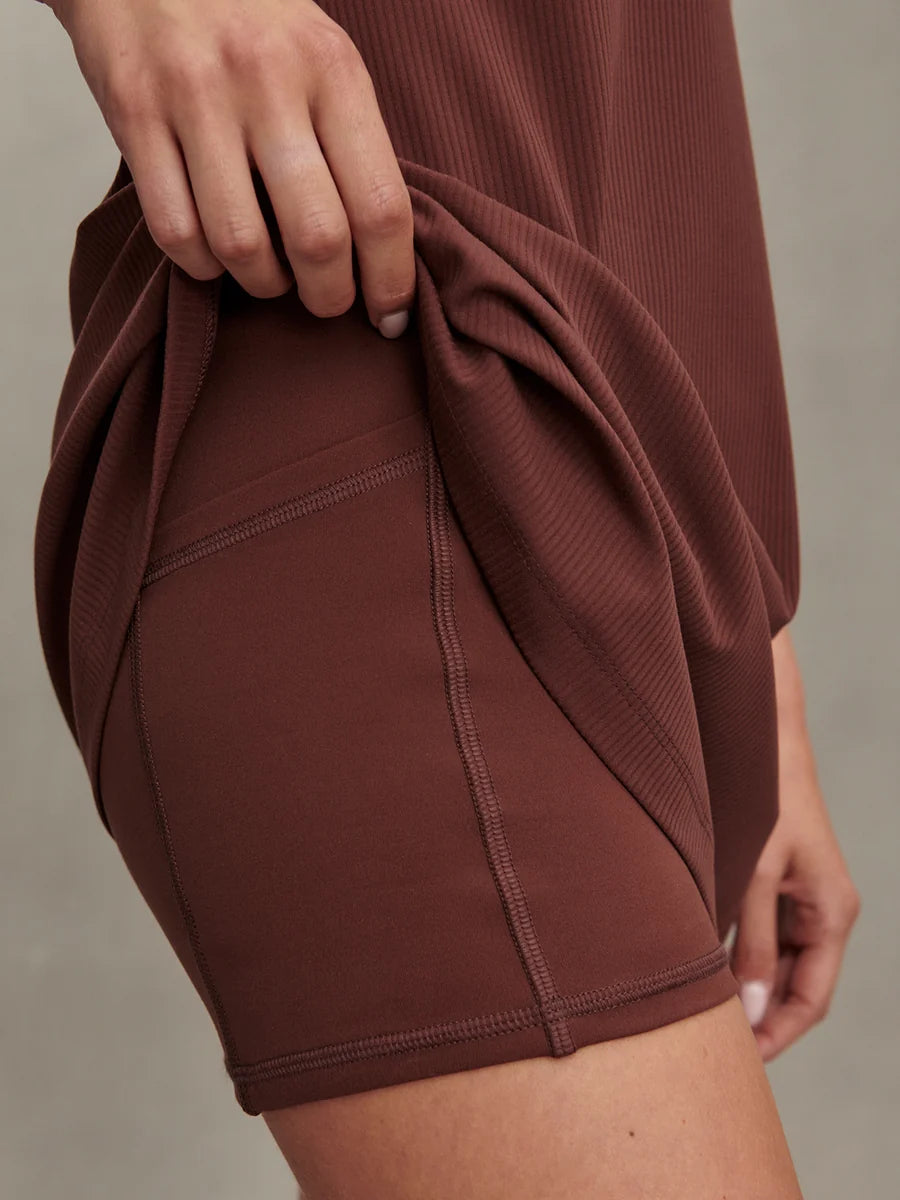 Varley Kalani V-Neck Dress