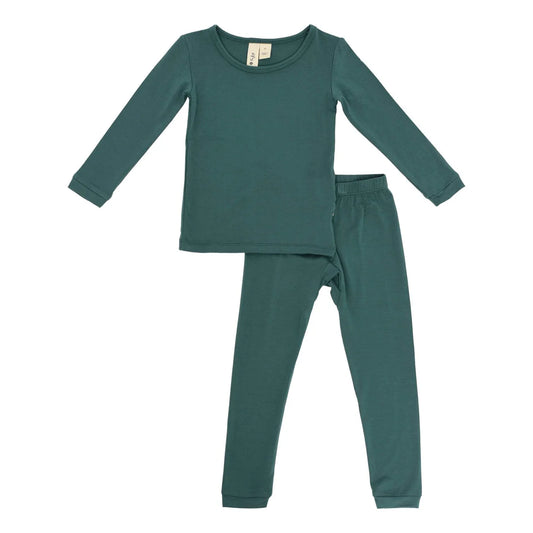 Kyte Baby Toddler Pajama Set || Emerald