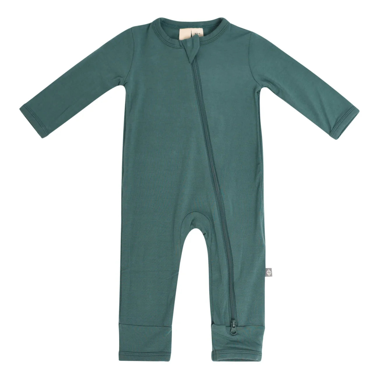 Kyte Baby Zippered Romper || Emerald