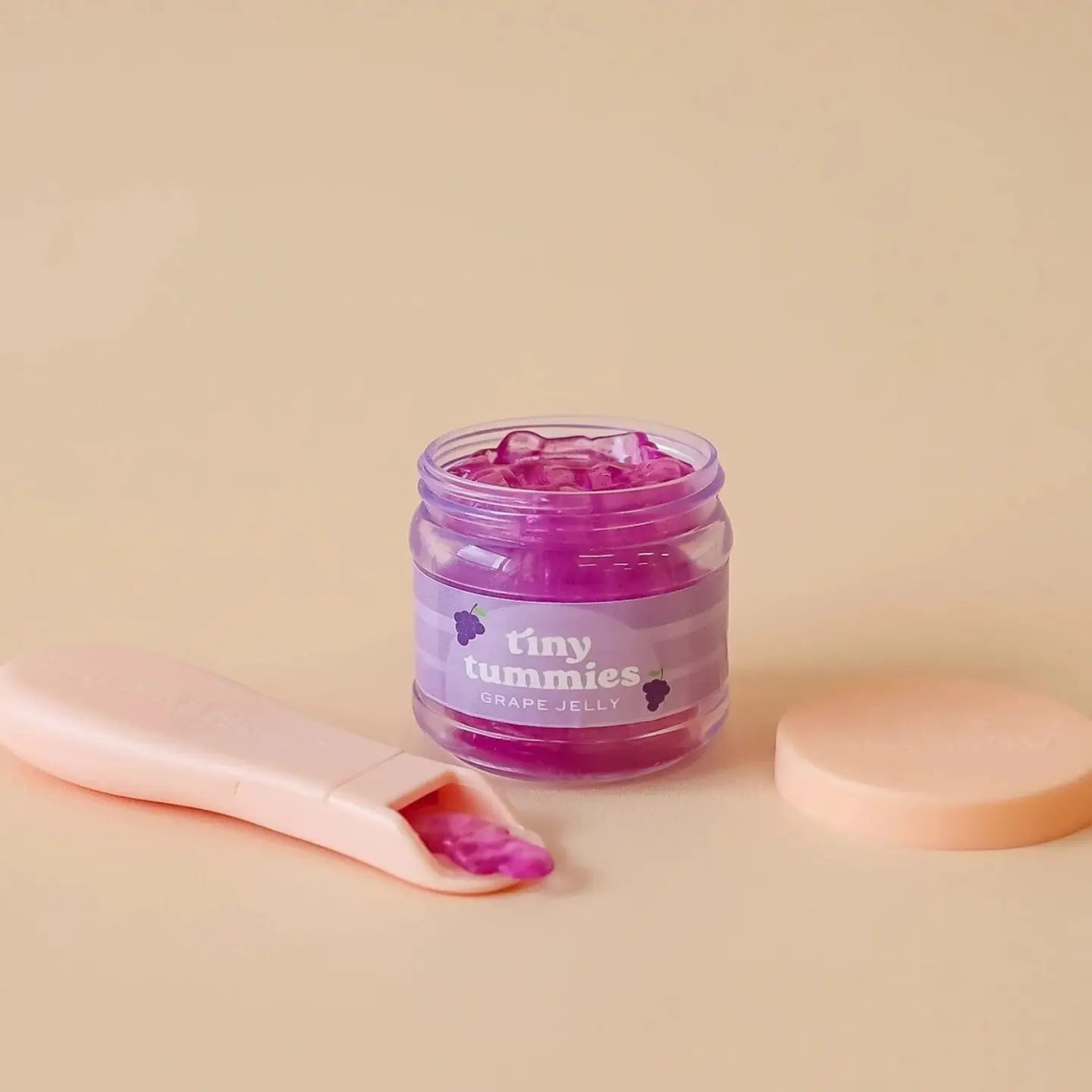 Tiny Harlow Tiny Tummies Baby Doll Food || Grape Jelly