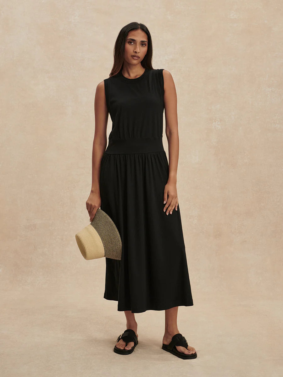 Varley Jonesy Maxi Dress || Black