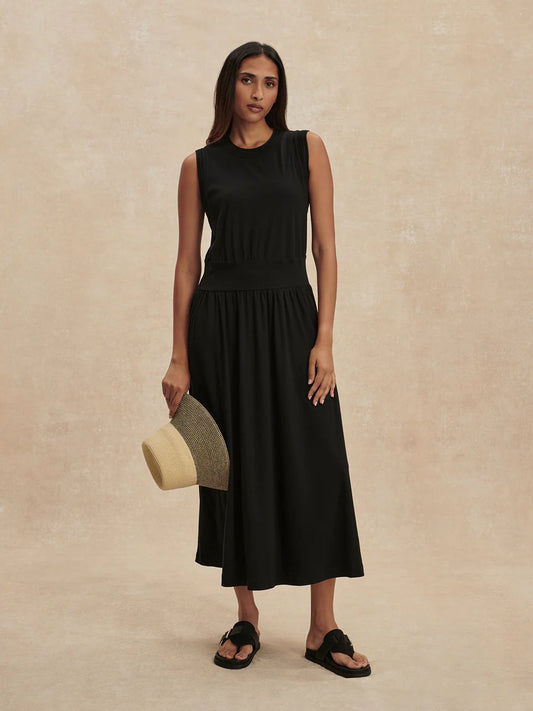 Varley Jonesy Maxi Dress || Black