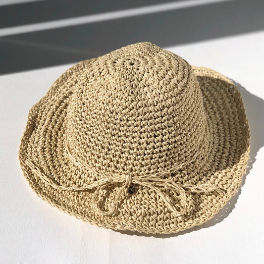 fini. The Label Straw Hat