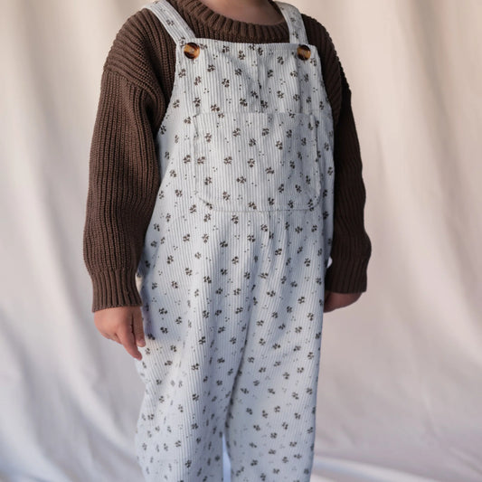 Roobear Overalls || Floral Chord