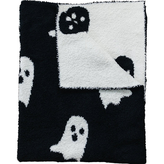 Mebie Baby Plush Adult Blanket || Ghosts