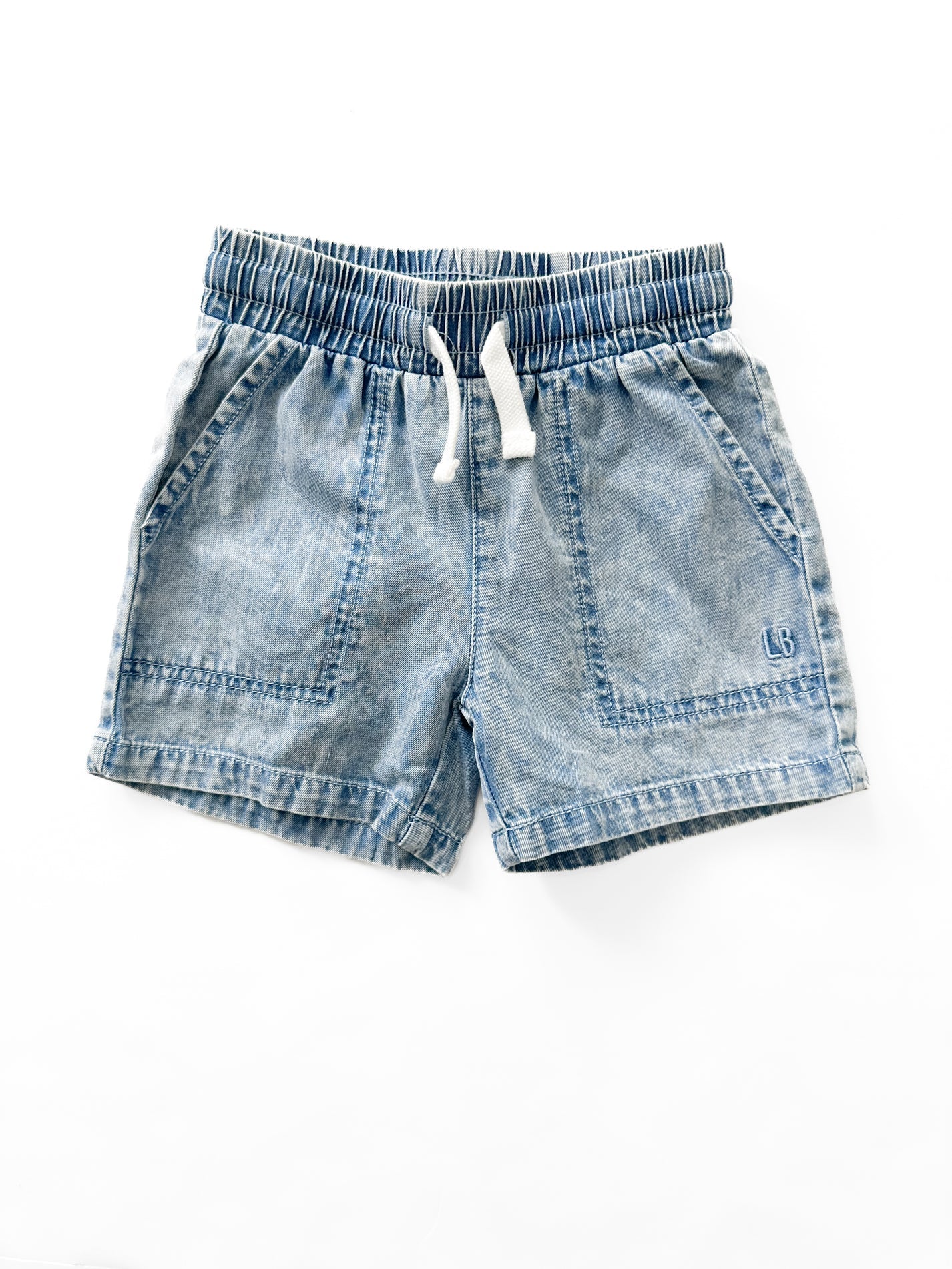 Little Bipsy Girl's Chambray Short