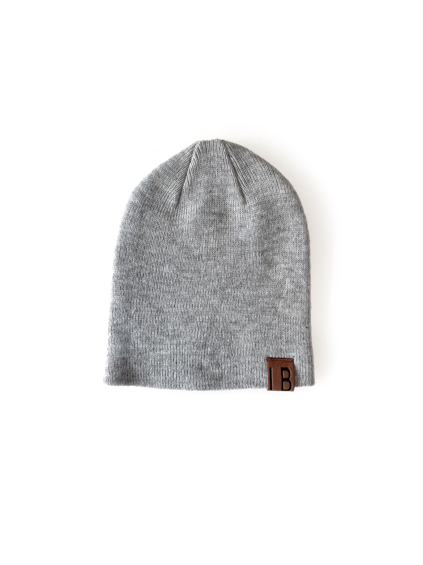 Little Bipsy Knit Beanie || Grey