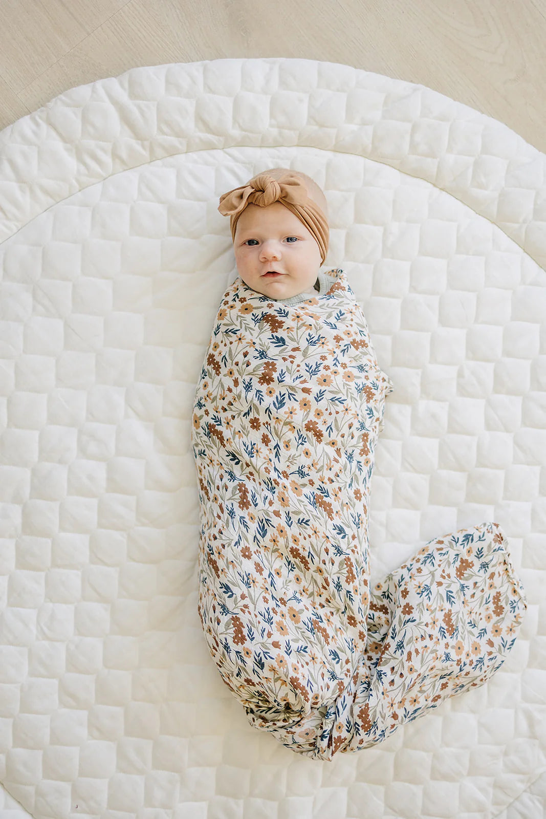 Mebie Baby Muslin Swaddle Blanket || Harvest Floral