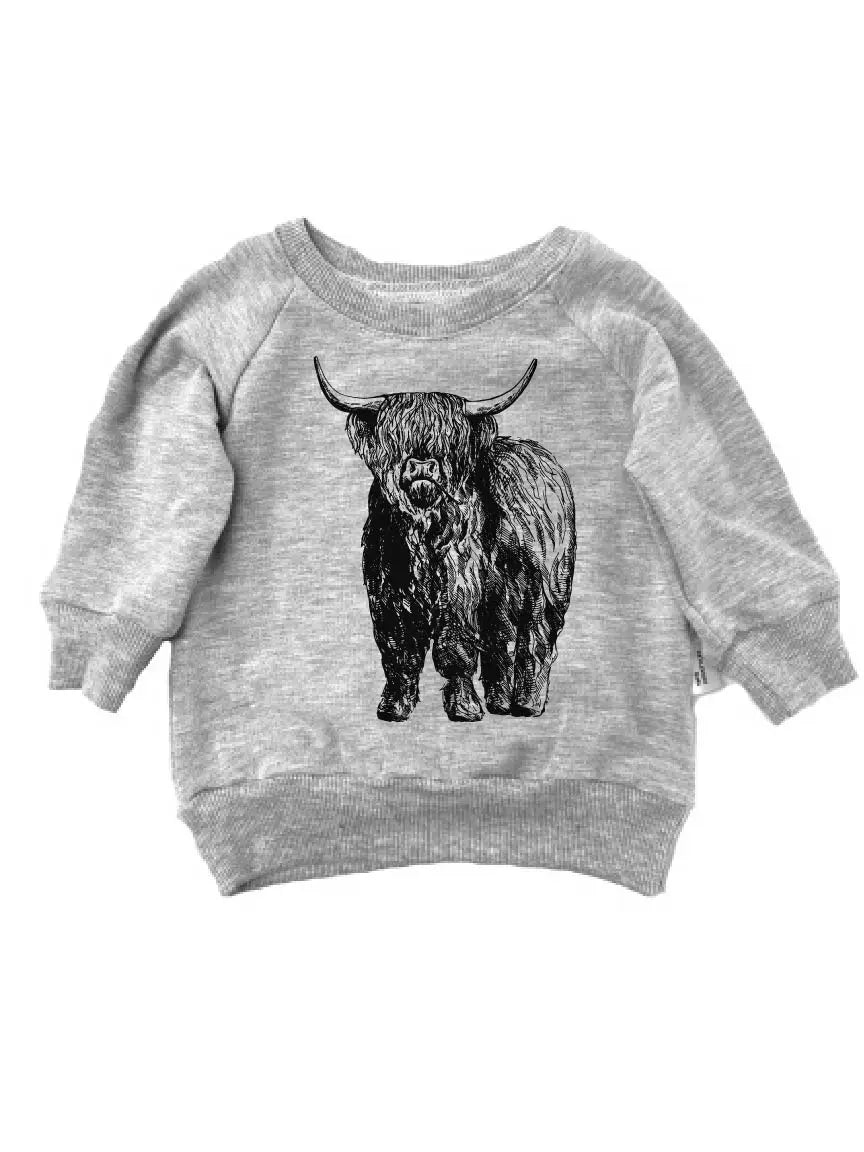 Portage and Main ||  Highland Cow Sweatshirt