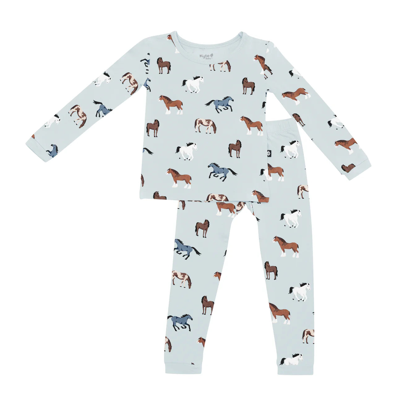 Kyte Baby Long Sleeve Pajamas || Horse