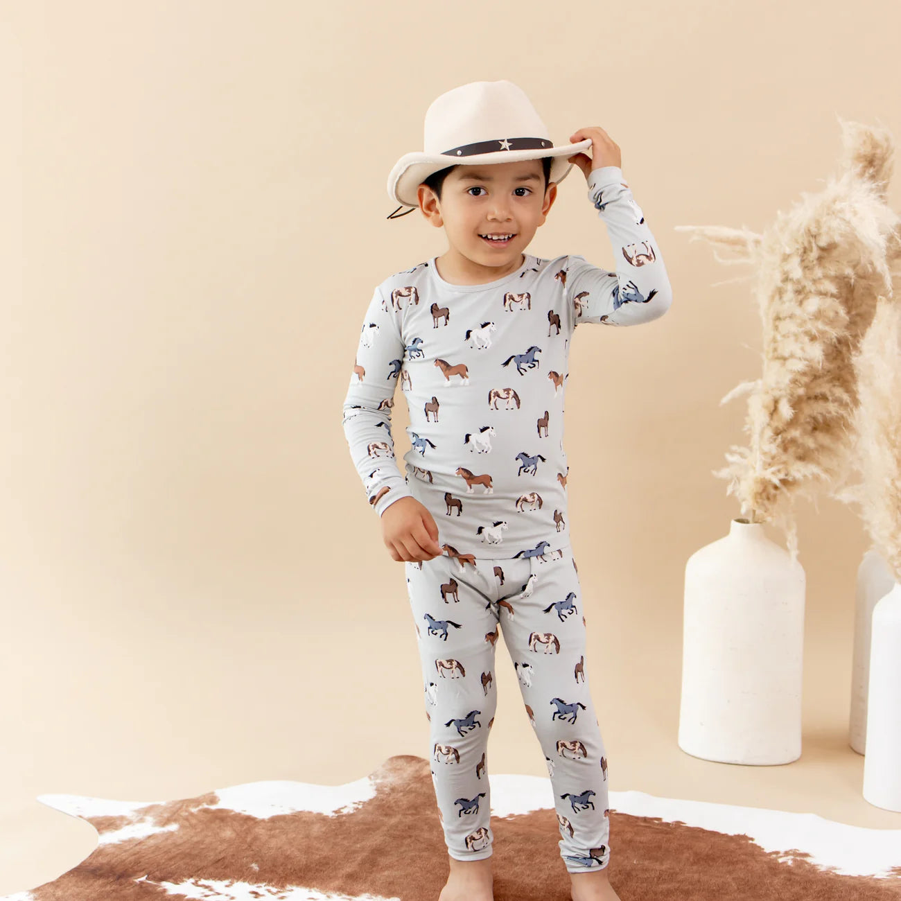 Kyte Baby Long Sleeve Pajamas || Horse