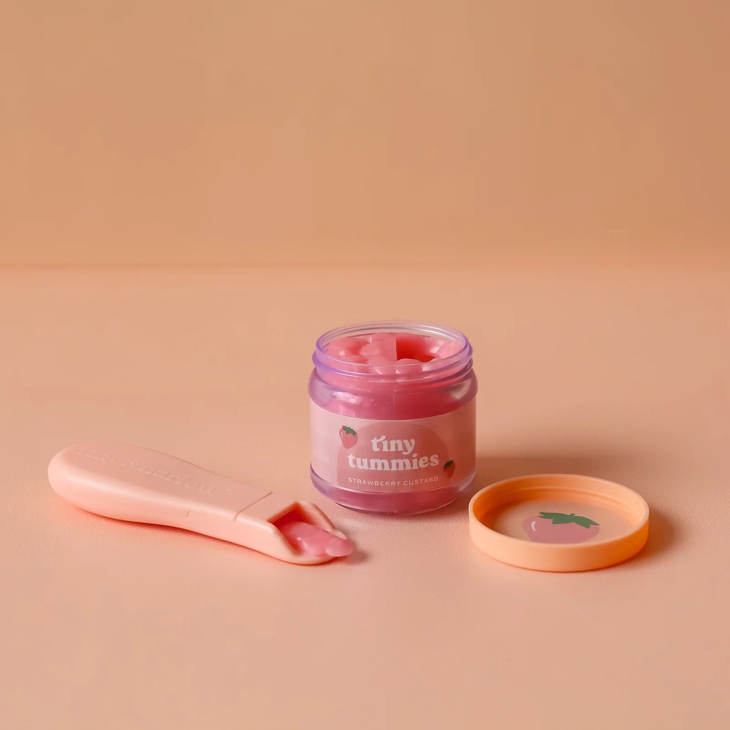 Tiny Harlow Tiny Tummies Baby Doll Food || Strawberry Jelly