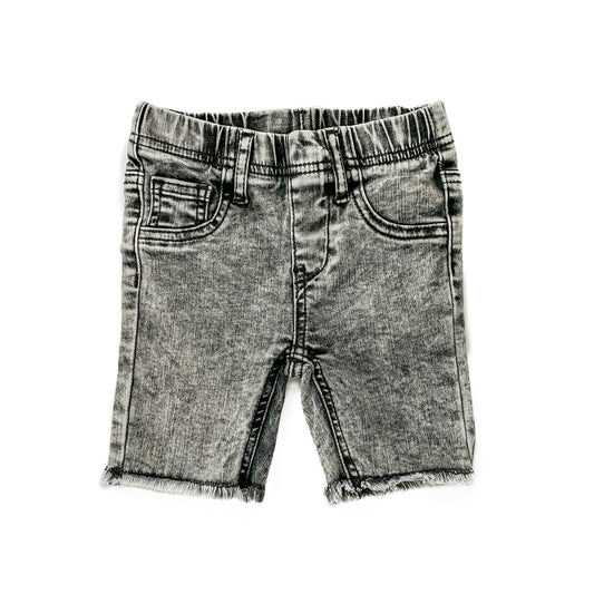 Lenox James Denim Shorts || Grey