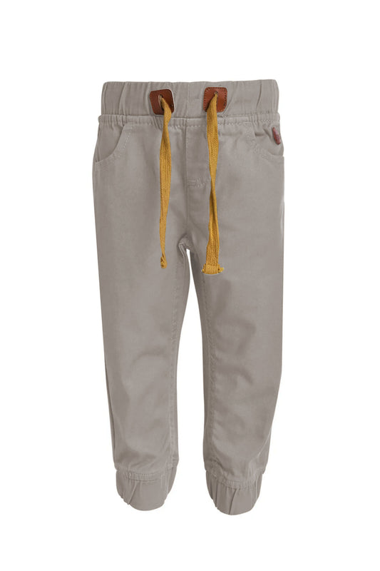 L&P Rugged Cotton Joggers || Taupe Grey