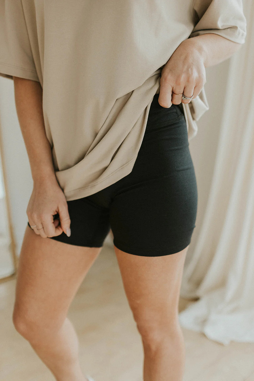 Jax and Lennon Ladies Bike Shorts || Black