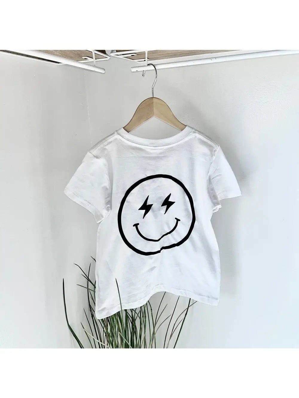 Portage and Main || Lightning Smiley Face Tee