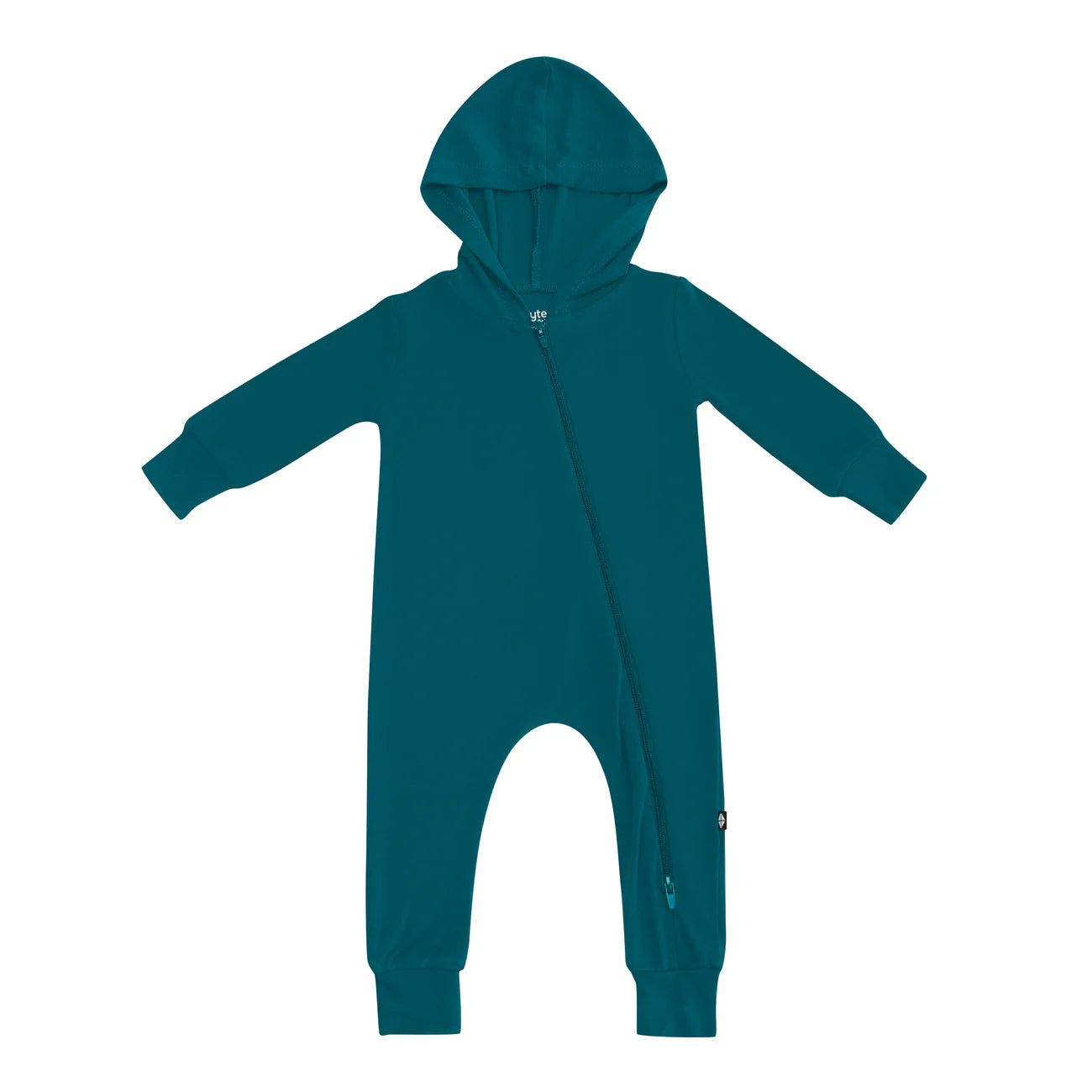 Kyte Baby Bamboo Jersey Hooded Zipper Romper || Loch