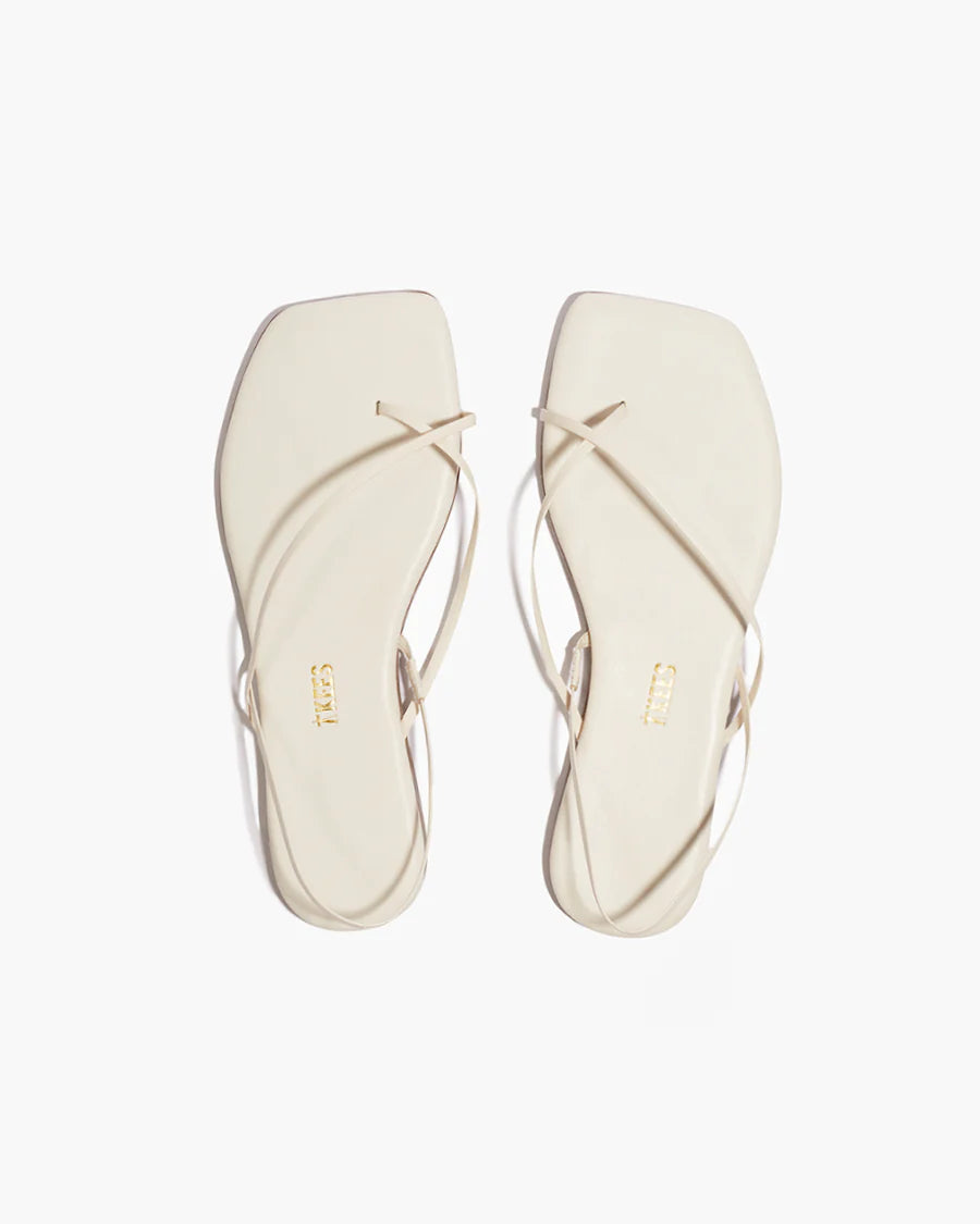 Tkees Square Toe Millie || Cream