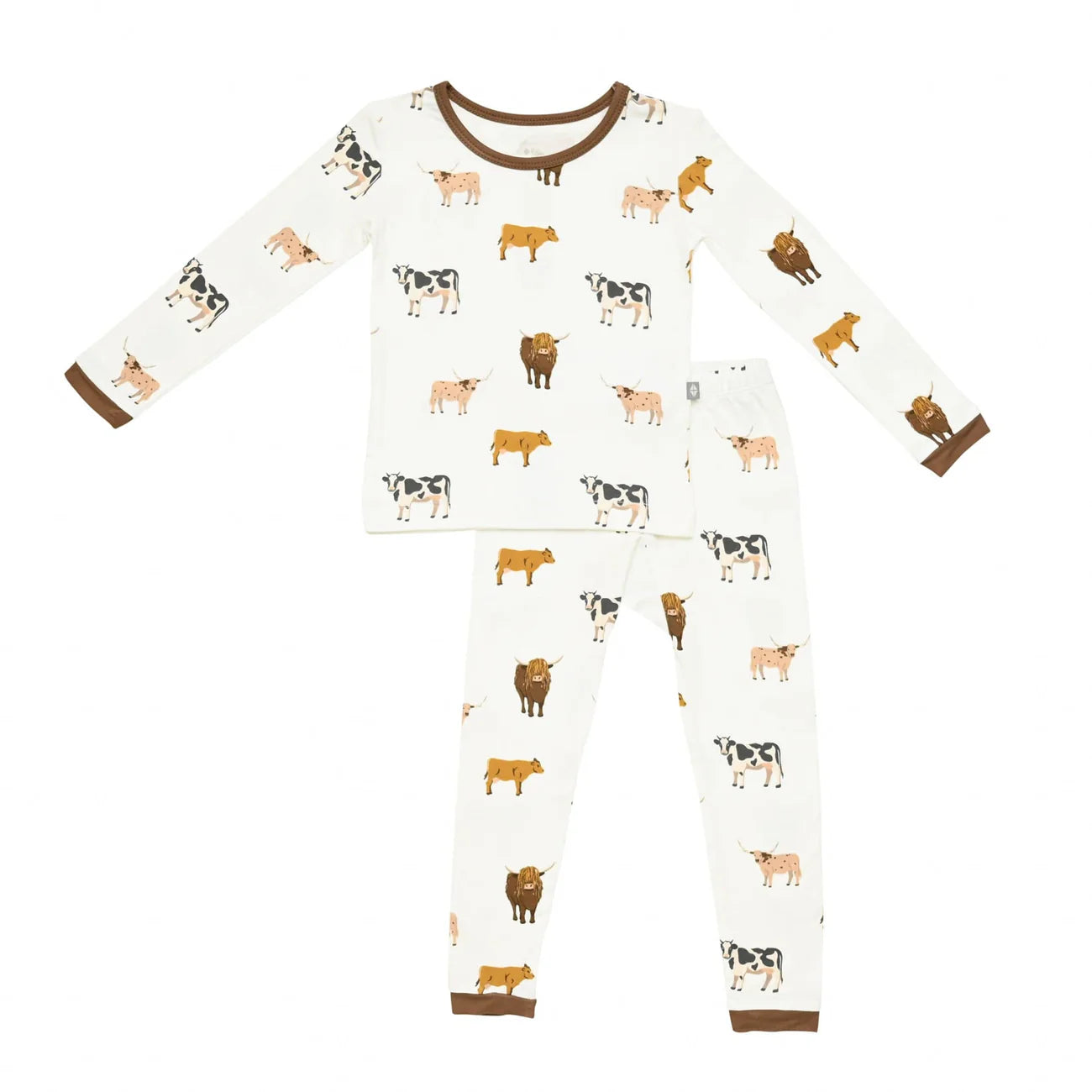 Kyte Baby Toddler Pajama Set || Moo