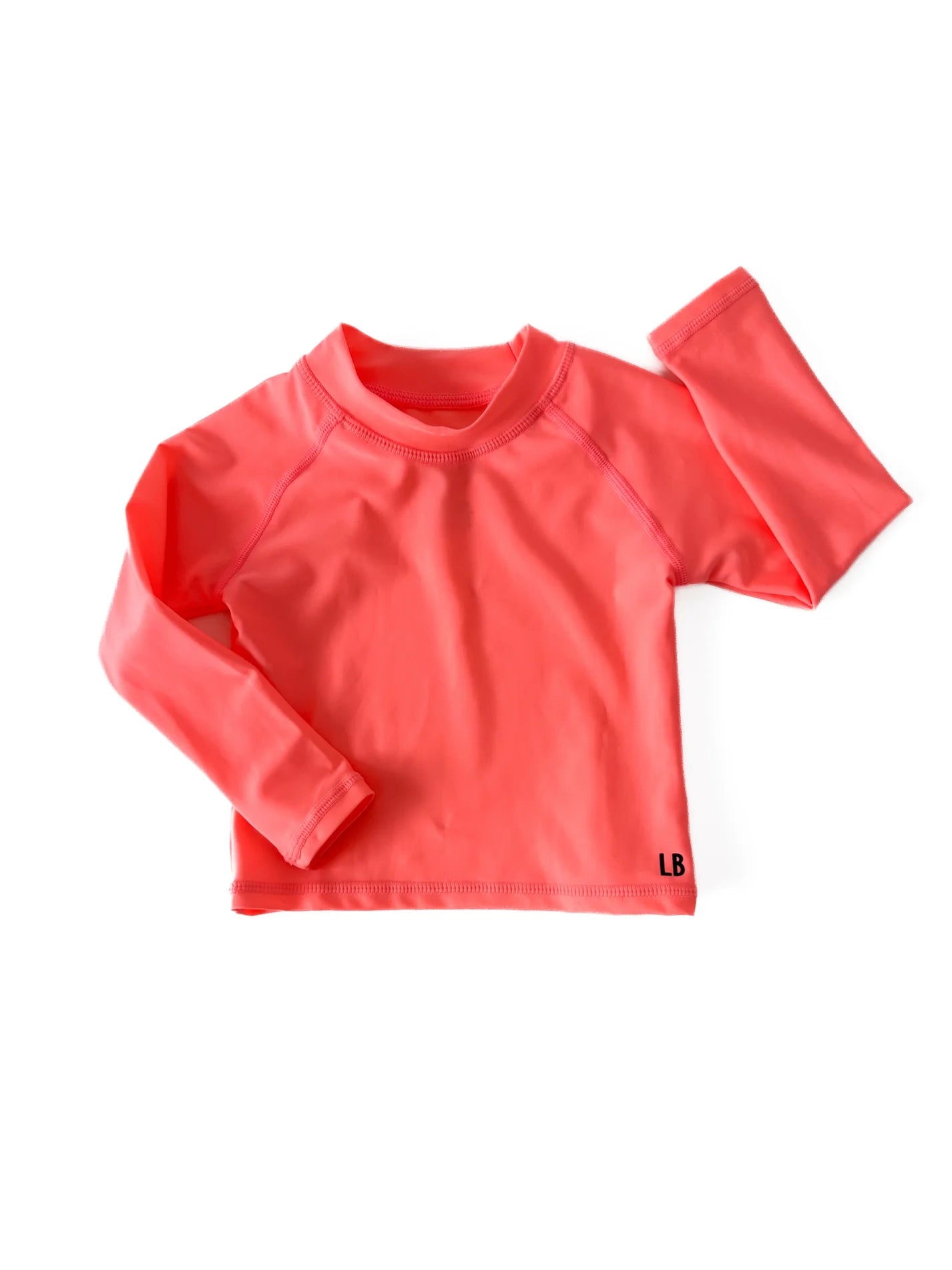 Little Bipsy Rash Guard || Neon Pink