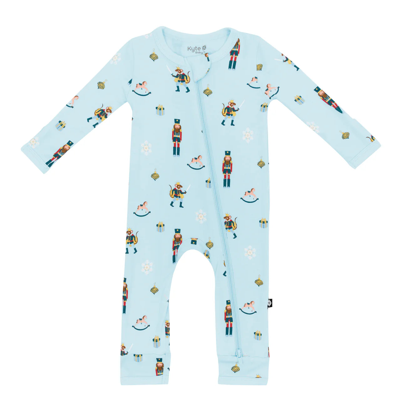 Kyte Baby Zippered Romper || Nutcracker