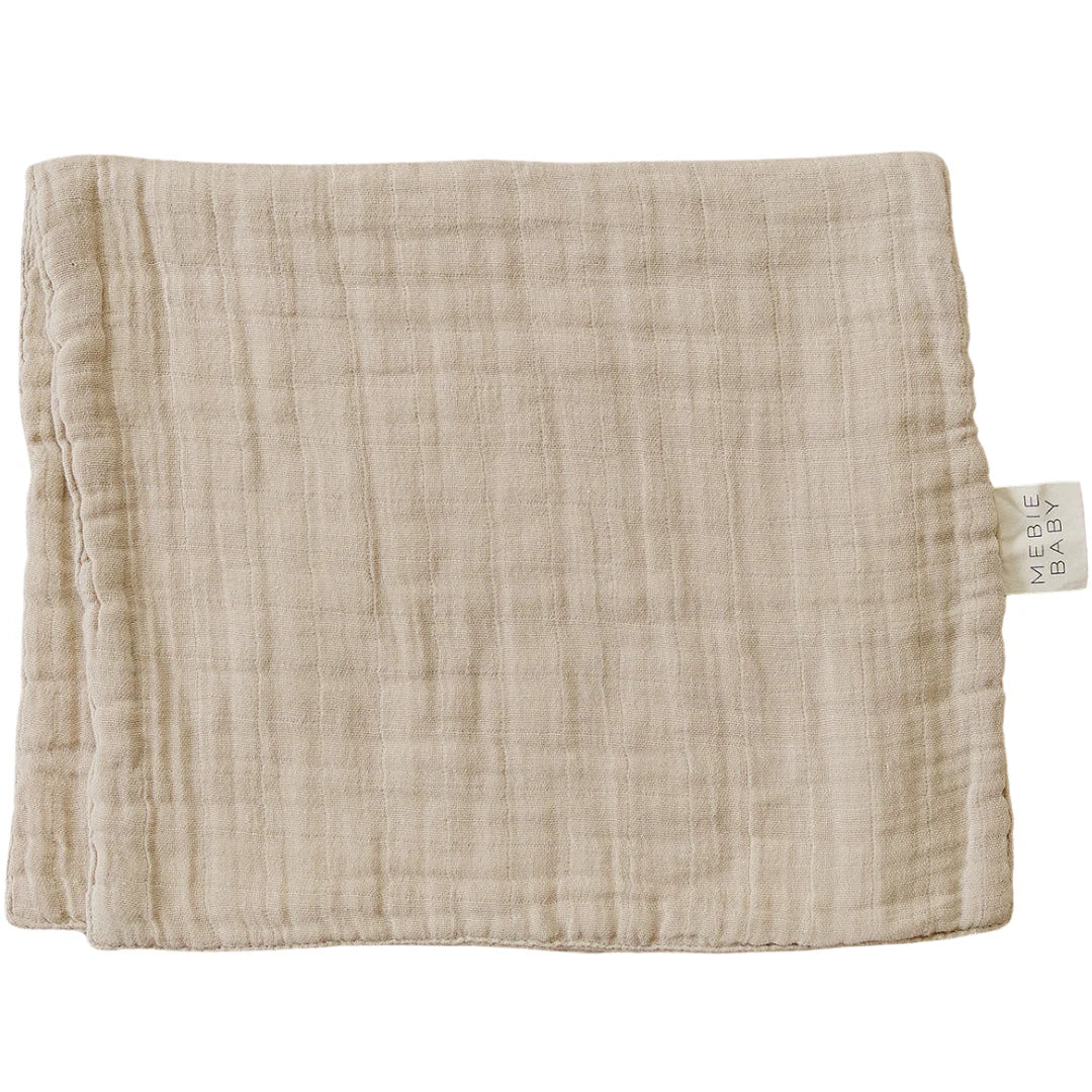 Mebie Baby Muslin Burp Cloth || Oatmeal