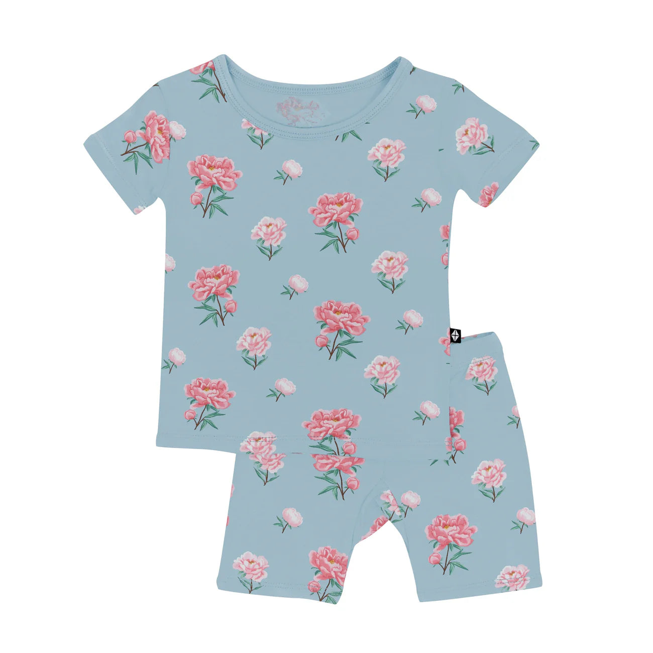 Kyte Baby Short Sleeve Pajamas || Peony