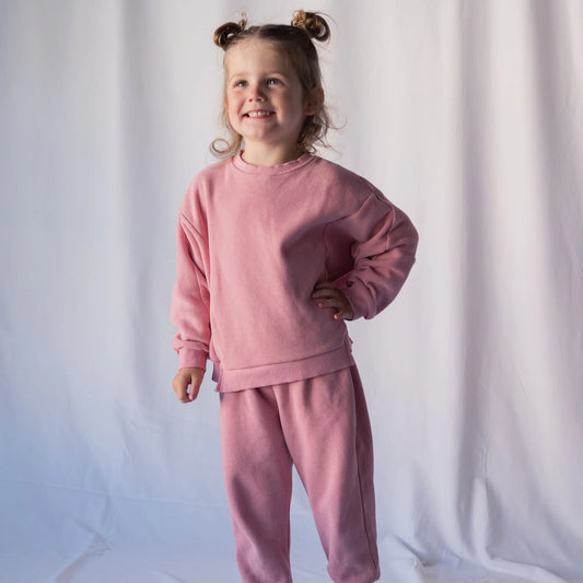 Roobear Sweatsuit || Pink