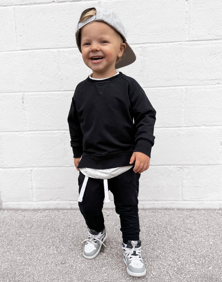 Little Bipsy Pullover || Black