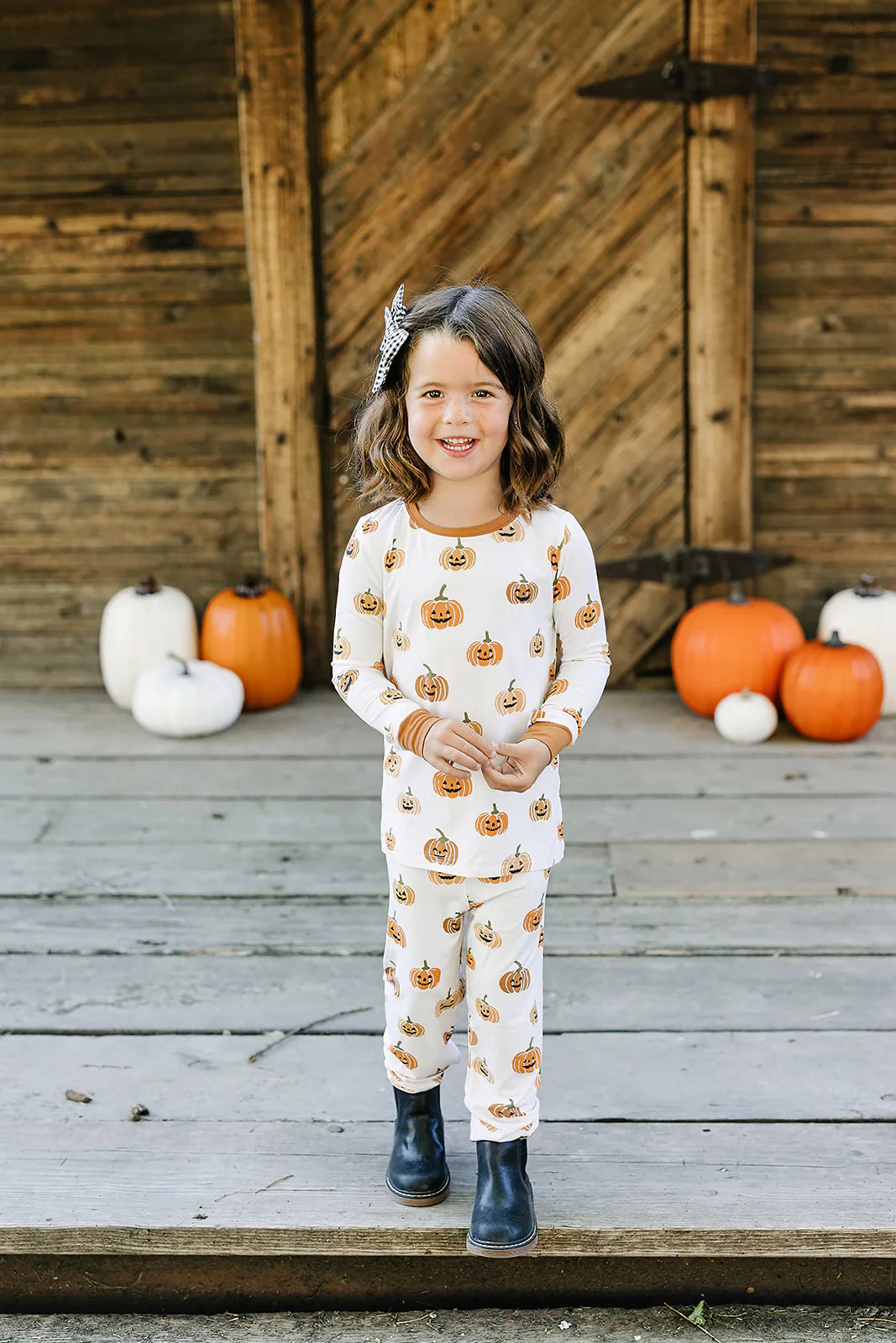 Mebie Baby Cozy Set || Pumpkins