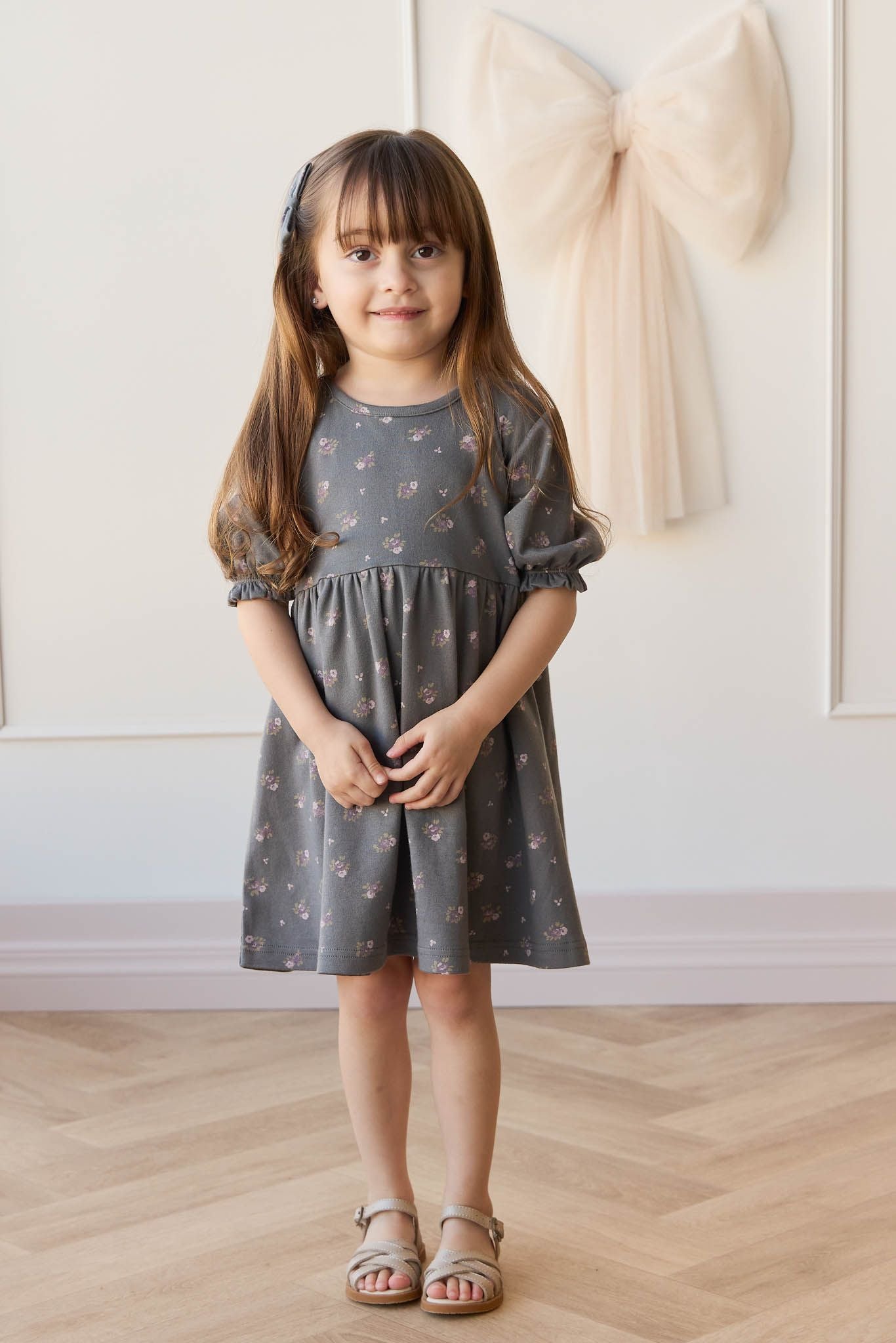 Jamie Kay Organic Cotton Penny Dress || Simone Lava