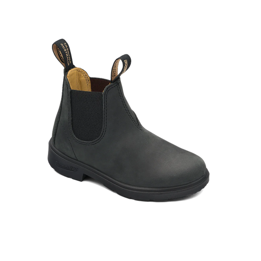 Kids Blundstone Boots || Rustic Black