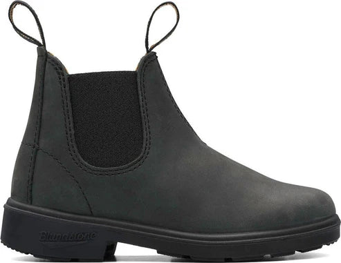 Kids Blundstone Boots || Rustic Black