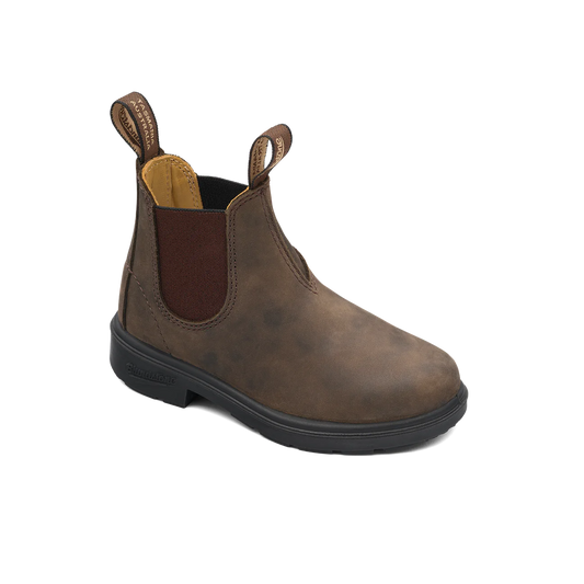 Kids Blundstone Boots || Rustic Brown